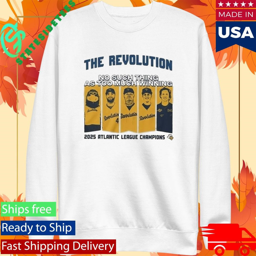 York Revolution No Such Thing As Too Much Wins 2025 Championship Concert T-Shirt