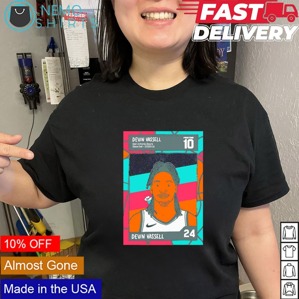 Devin Vassell San Antonio Spurs base set 2026 shirt