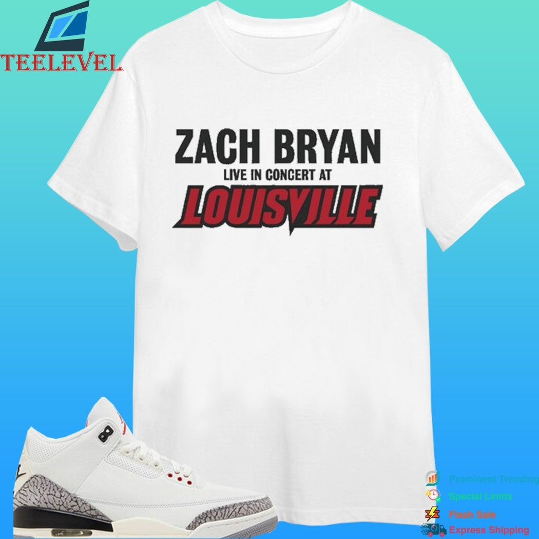 Zach Bryan Live In Concert At Louisville Shirt