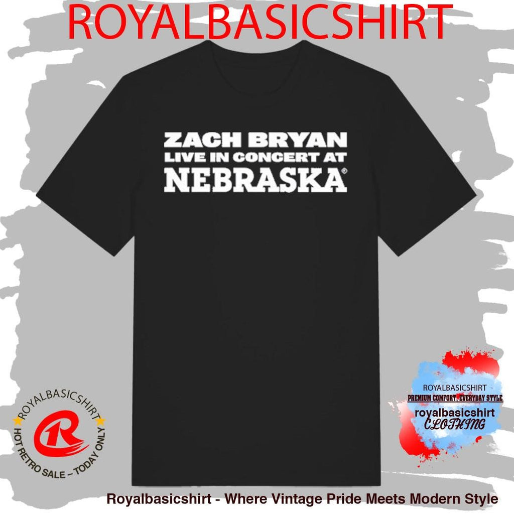 Zach Bryan Nebraska 2026 Show Shirt