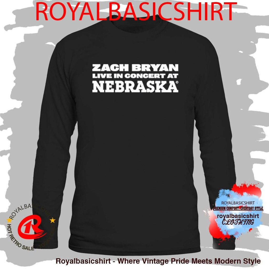 Zach Bryan Nebraska 2026 Show Shirt