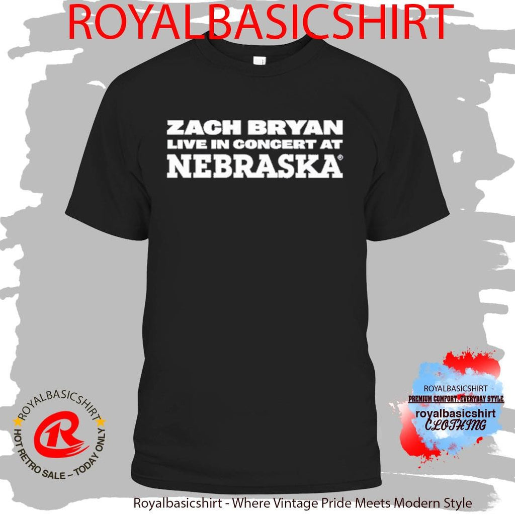 Zach Bryan Nebraska 2026 Show Shirt