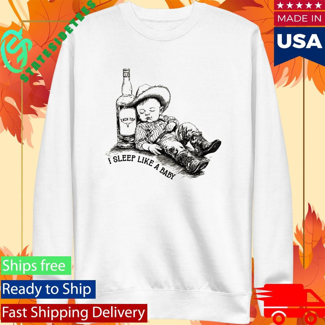 Zach Top Official Denim Sleep Like A Baby Shirt