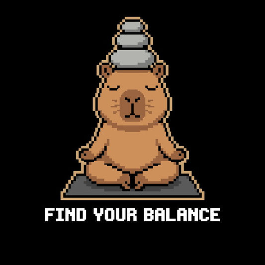 Zen Capybara Meditation Cute Yoga