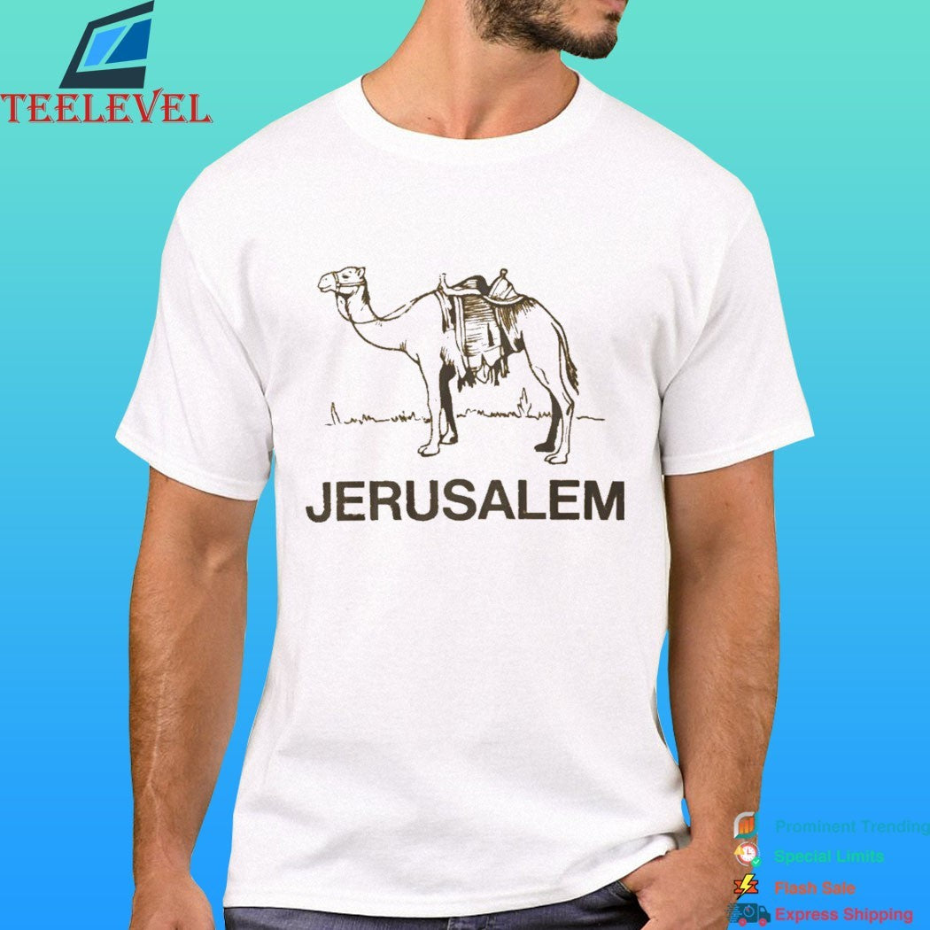 Zendaya Jerusalem Euphoria Camel Retro Shirt