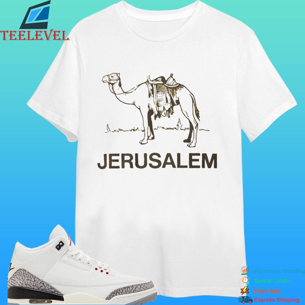 Zendaya Jerusalem Euphoria Camel Retro Shirt
