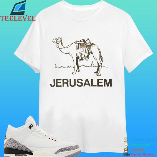 Zendaya Jerusalem Euphoria Camel Retro Shirt