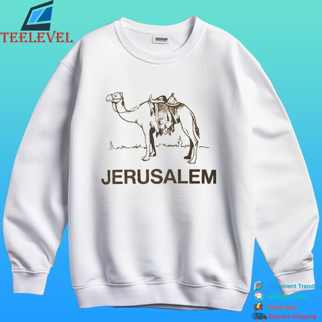 Zendaya Jerusalem Euphoria Camel Retro Shirt