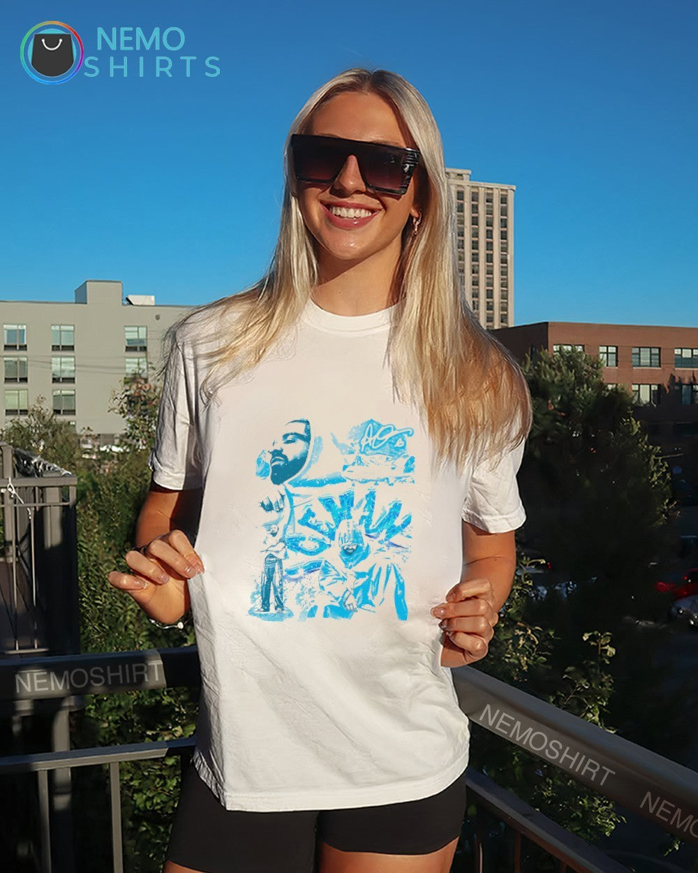 Drake Iceman rapper graphic signature shirt