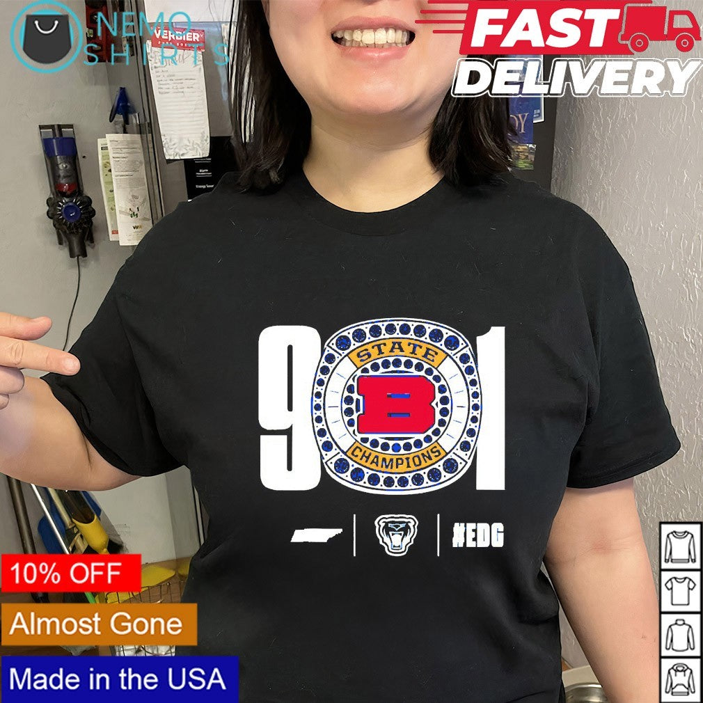 Bartlett High School Forensics 901 Tennessee state champions shirt