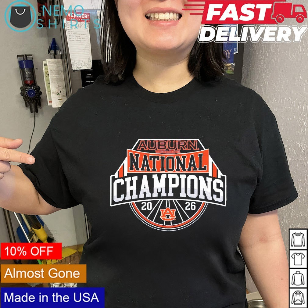 Auburn Tigers national champions 2026 wheelchair basketball champs shirt