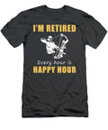 Aim For Retirement Fun With Happy Hour Hunting Tee  Get Yours Now T-Shirt