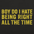 Being Right All The Time