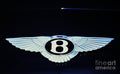 Bentley Hood Ornament At Night. Vision # 1 Print