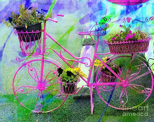 Bicycle Mania Print