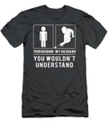 Billiard Your Husband Tee  A Hilarious Statement For Cue Sport Lovers T-Shirt