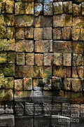 Brick Wall Of Fall Print