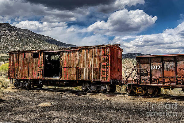 Broken Boxcar Print