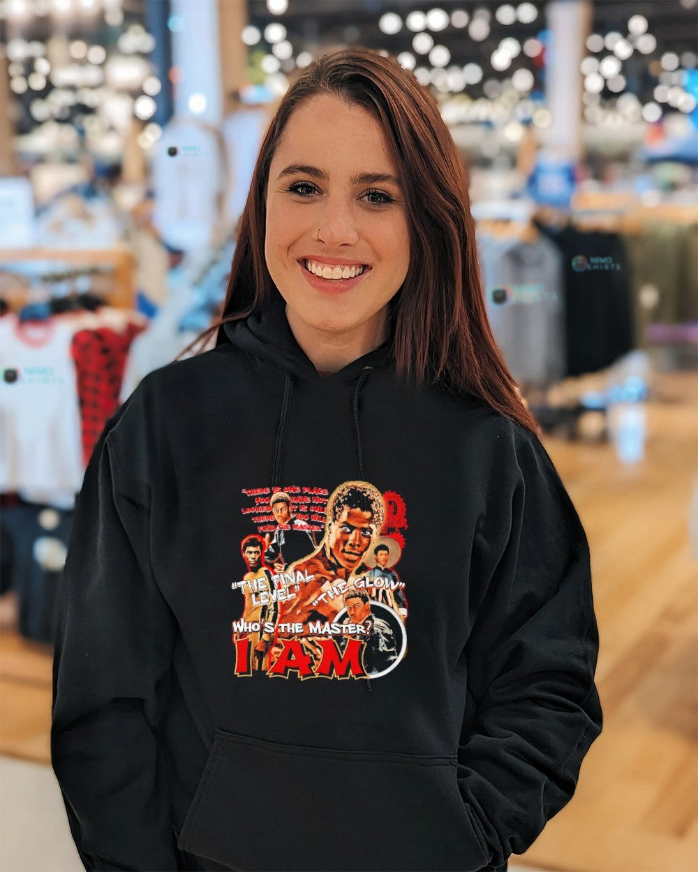 bruce Leroy the final level the glow who’s the master I am bootleg shirt