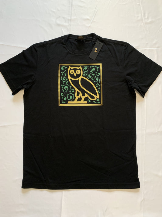 October Very Own Rare Ovo Family Arabic Calligraphy Owl Black (1)
