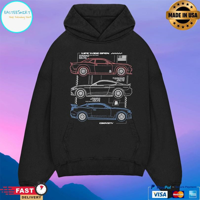 Cboystv American Muscle Spec Shirt