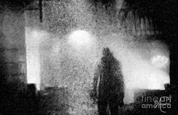 Certain Shadow In The Fog Print