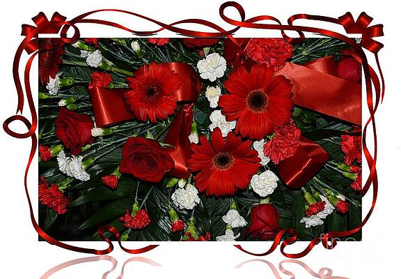 Christmas Bouquet Print