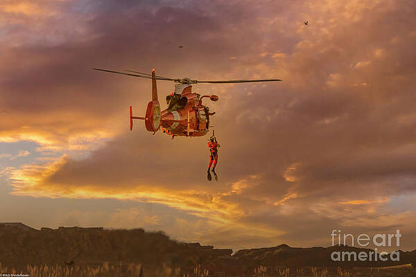 Coast Guard Rescue Swimmer Print