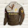 Pittsburgh Pirates Corduroy Stand Collar Sweatshirt