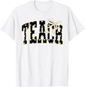 Teach Coquette Bow Polka Dot Classroom Unisex T-shirt, Sweatshirt, Hoodie (1)