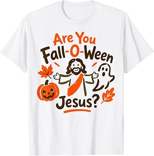 Fall-O-Ween Jesus Christian Halloween Faith Unisex T-shirt, Sweatshirt, Hoodie (1)