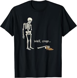 Well Skeleton Spilled Coffee Unisex T-shirt, Sweatshirt, Hoodie (1)