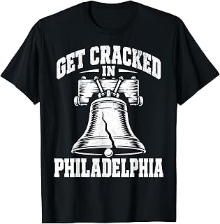 Get Cracked Philadelphia Vintage Liberty Bell Humor Unisex T-shirt, Sweatshirt, Hoodie (1)