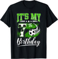 It'S 7th Birthday Football Years Old Unisex T-shirt, Sweatshirt, Hoodie (1)