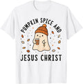 Pumpkin Spice Jesus Christ Fall Christian Unisex T-shirt, Sweatshirt, Hoodie (1)