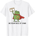 Reinforce Dawn First Board Reward Frog Unisex T-shirt, Sweatshirt, Hoodie (1)