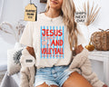 Comfort Colors Jesus Volleyball Christian Volleyball Mom (1)