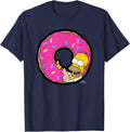 Simpsons Homer Pink Frosted Sprinkled Donut Unisex T-shirt, Sweatshirt, Hoodie (1)