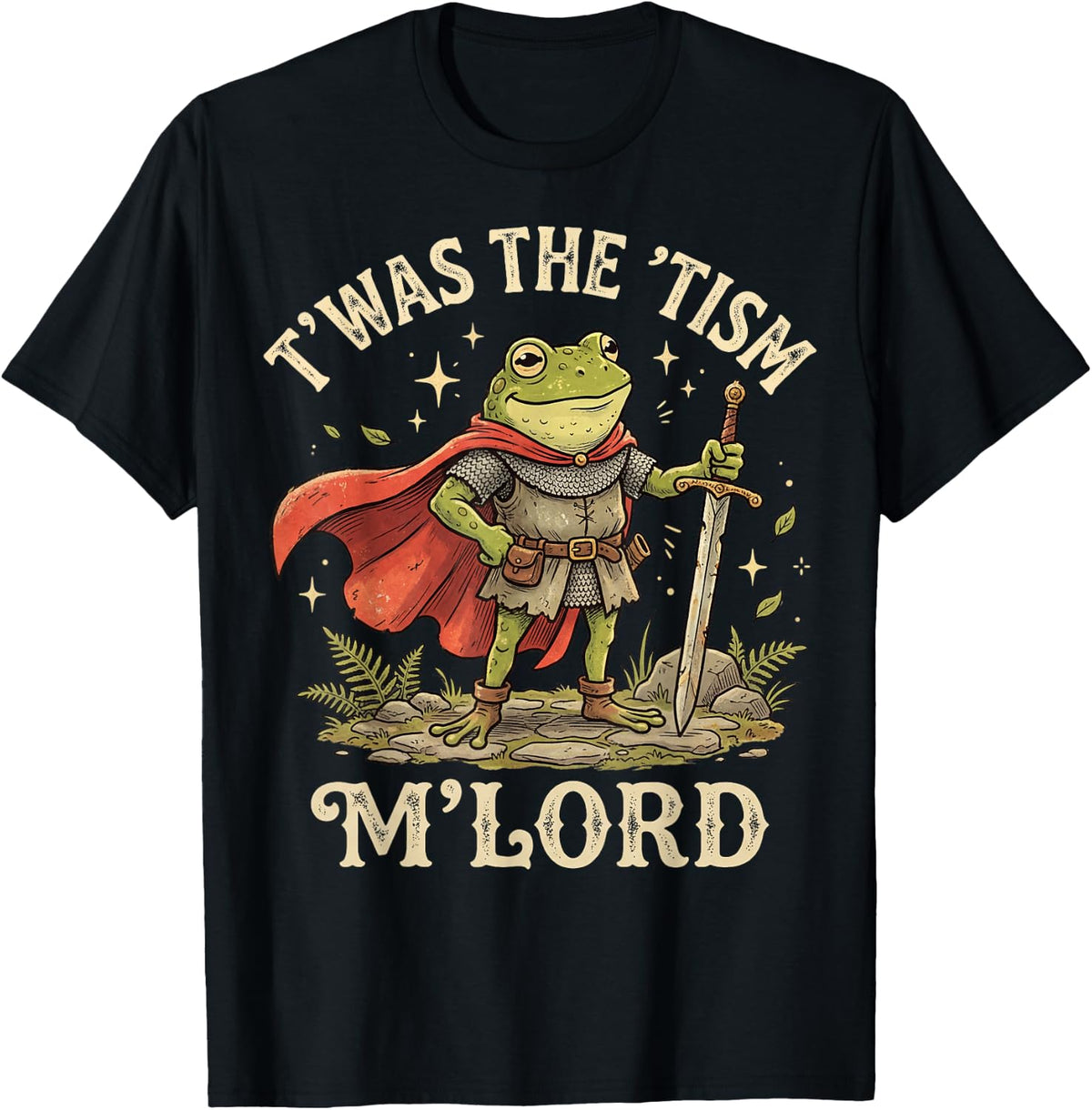 Twas Tism Lord Hero Vintage Frog Autism Unisex T-shirt, Sweatshirt, Hoodie (1)
