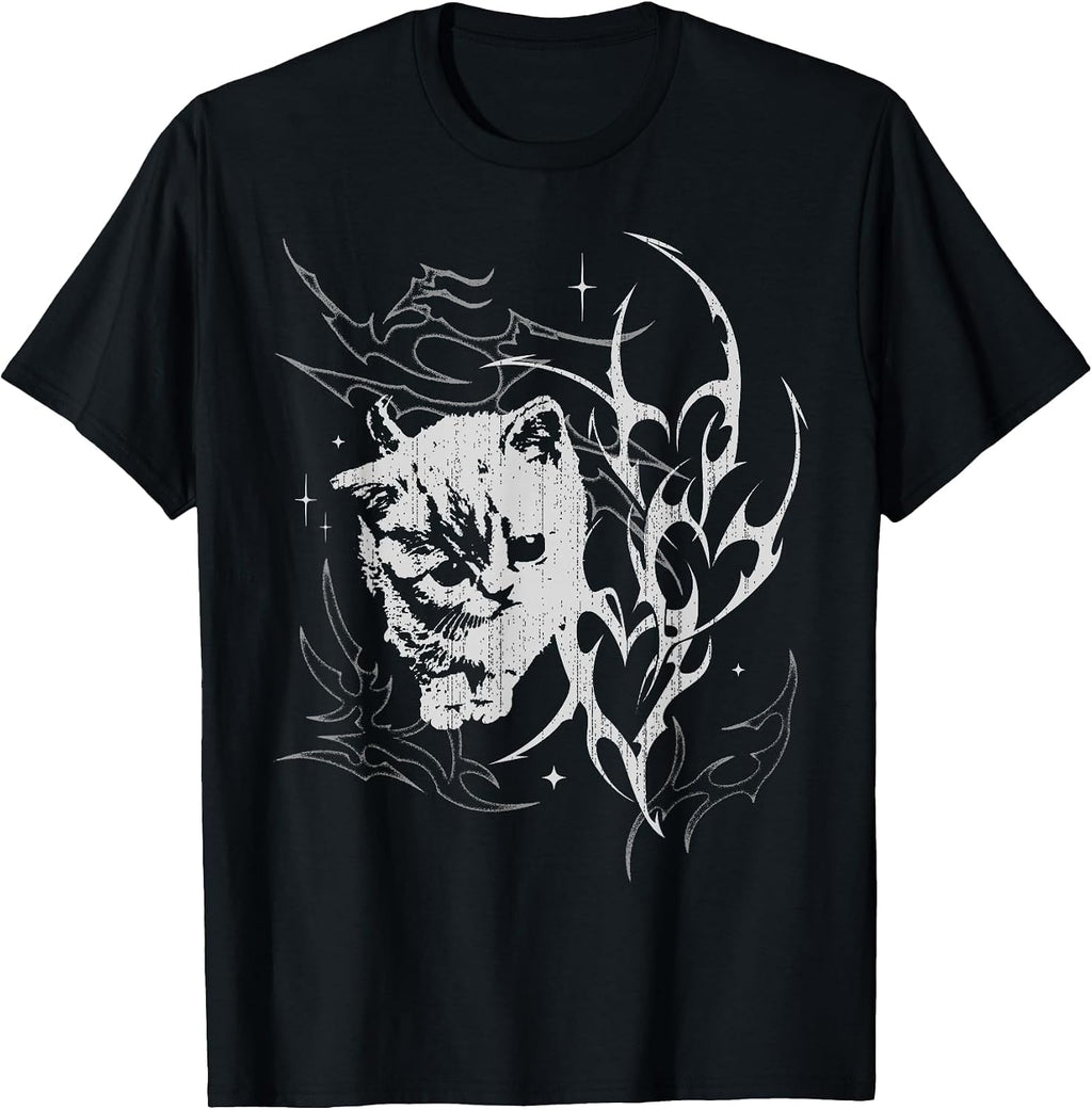 Y2k Cat Emo Goth 90s 2000s Grunge Vintage Unisex T-shirt, Sweatshirt, Hoodie (1)