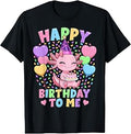 Axolotl Birthday Happy Birthday Axolotl Unisex T-shirt, Sweatshirt, Hoodie (1)