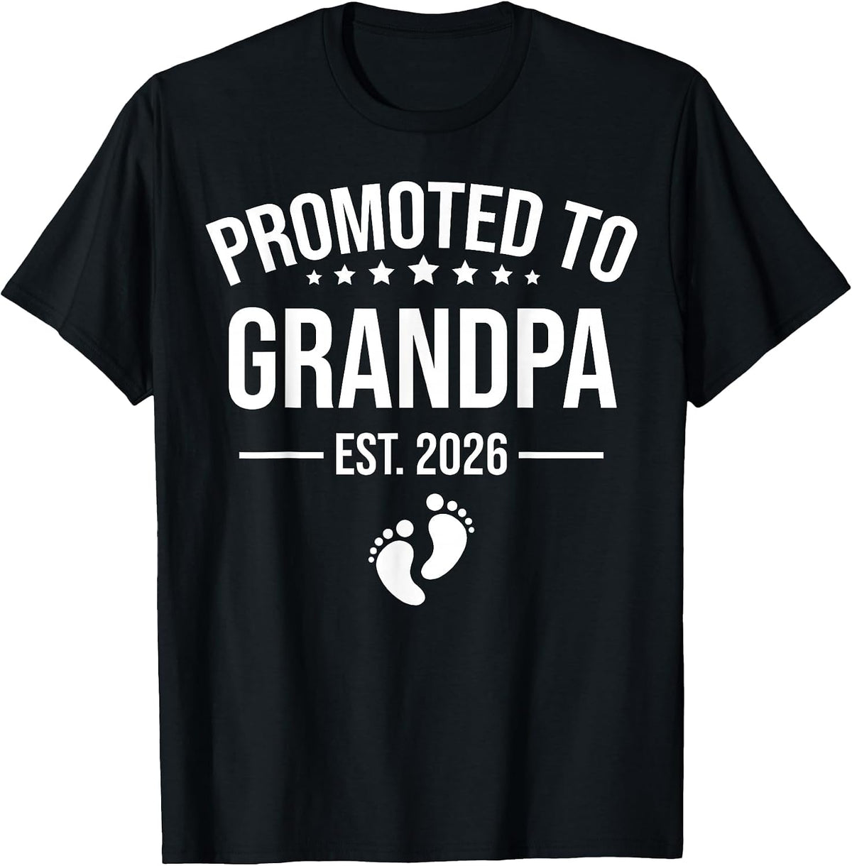 1st Time Grandpa Est 2026 First Grandpa 2026 Unisex T-shirt, Sweatshirt, Hoodie (1)
