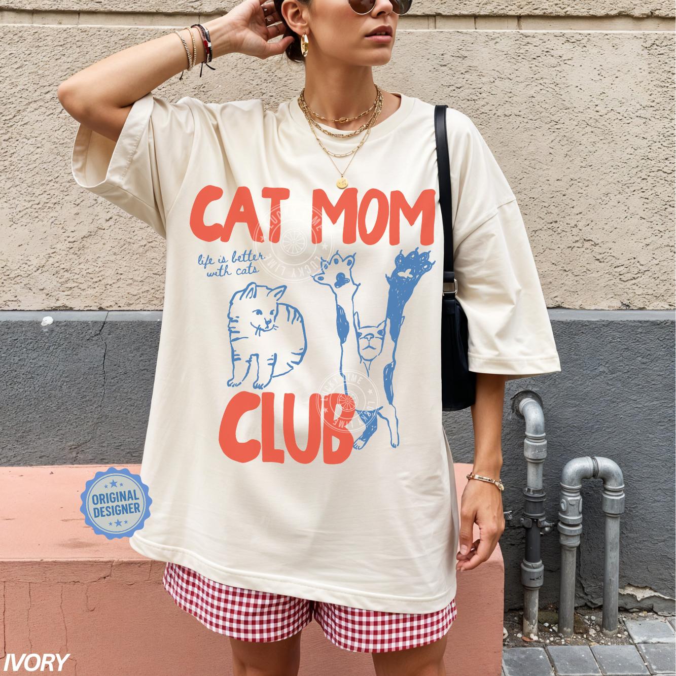 Cat Mom Cat Mama Tee Comfort Colors Cat Mom Cat Mom Ca Cat Lover Cat Mom Fur Mama (1)