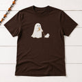 Ghost Dog Halloween Ghost Tee Spooky Dog Walker Ghost Coffee Halloween Pet Lover (1)
