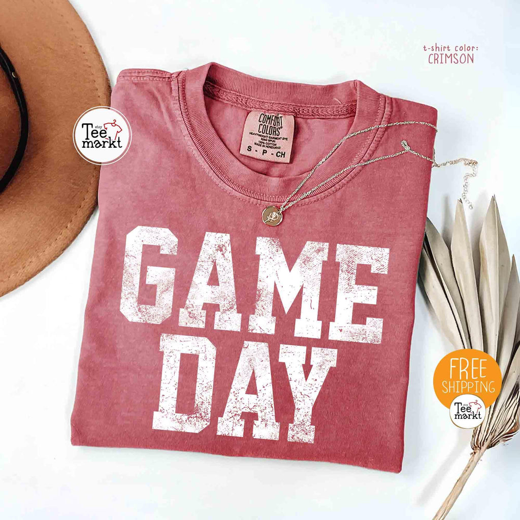 Game Day Vintage Game Day School Game Day Tee Retro Game Day Mom Football Season Game Day Baseball Game Day (1)