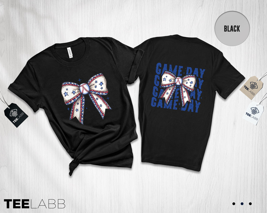 Baseball Bow Baseball Game Day Baseball Season Baseball Mom Baseball Wife Game Day Gif (3)