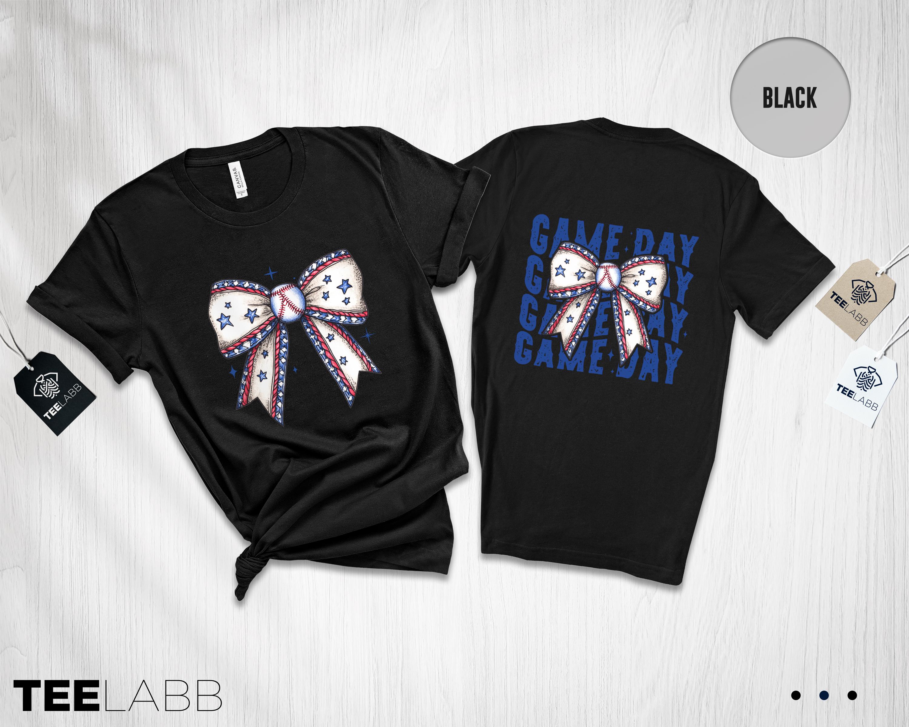 Baseball Bow Baseball Game Day Baseball Season Baseball Mom Baseball Wife Game Day Gif (3)