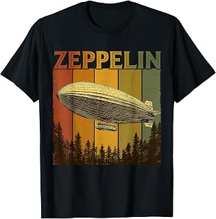 Vintage Zeppelin Dirigible Airship 70s 80s Zepelin Unisex T-shirt, Sweatshirt, Hoodie (1)