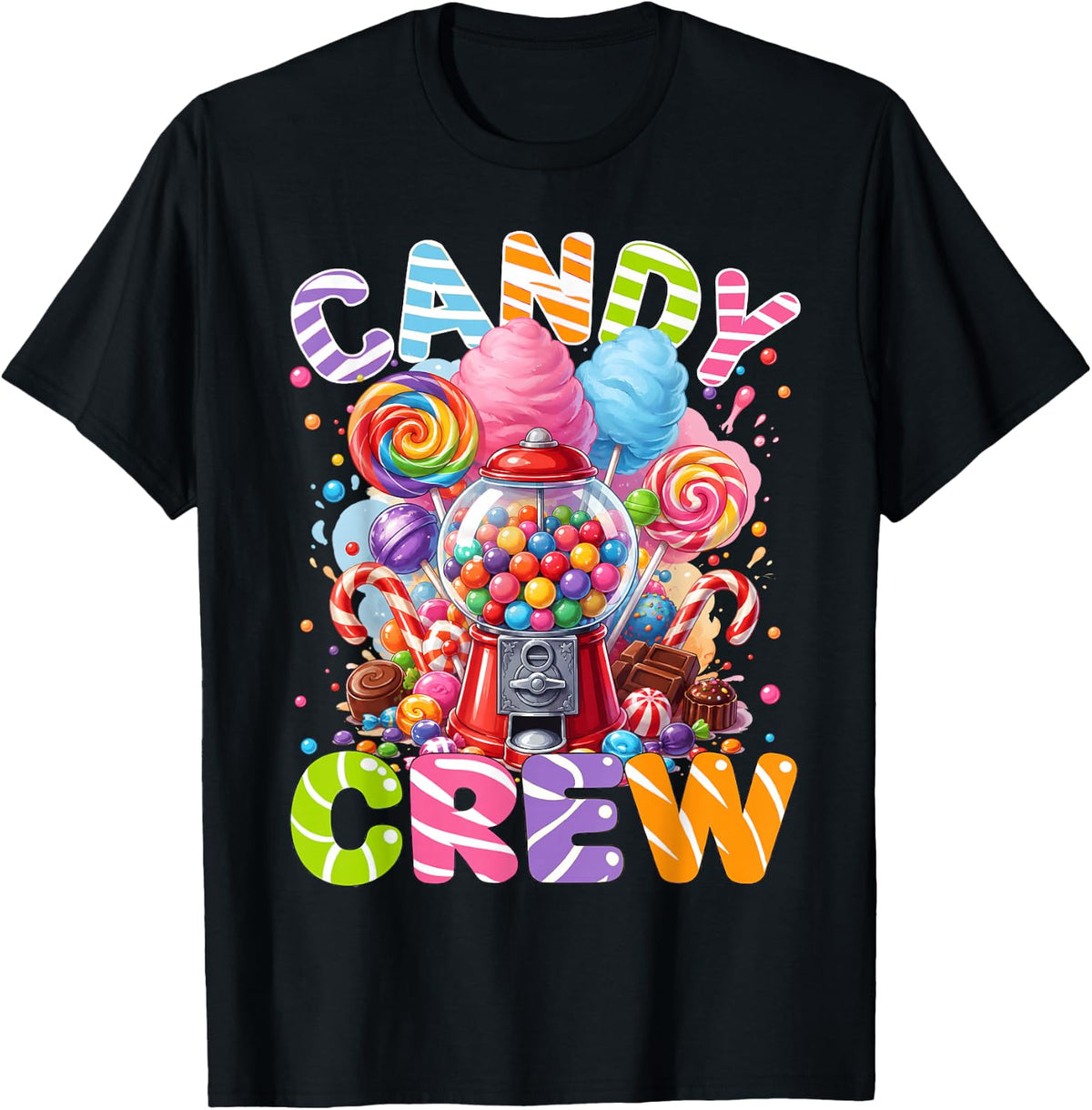 Candy Crew Treat Candy Lover Sweets Kid Unisex T-shirt, Sweatshirt, Hoodie (1)