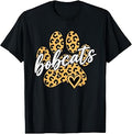 Vintage Bobcats Leopard School Spirit Unisex T-shirt, Sweatshirt, Hoodie (1)